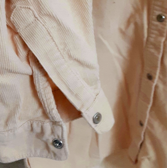 Zara Corduroy Drop Shoulder Jacket - Picture 4 of 6